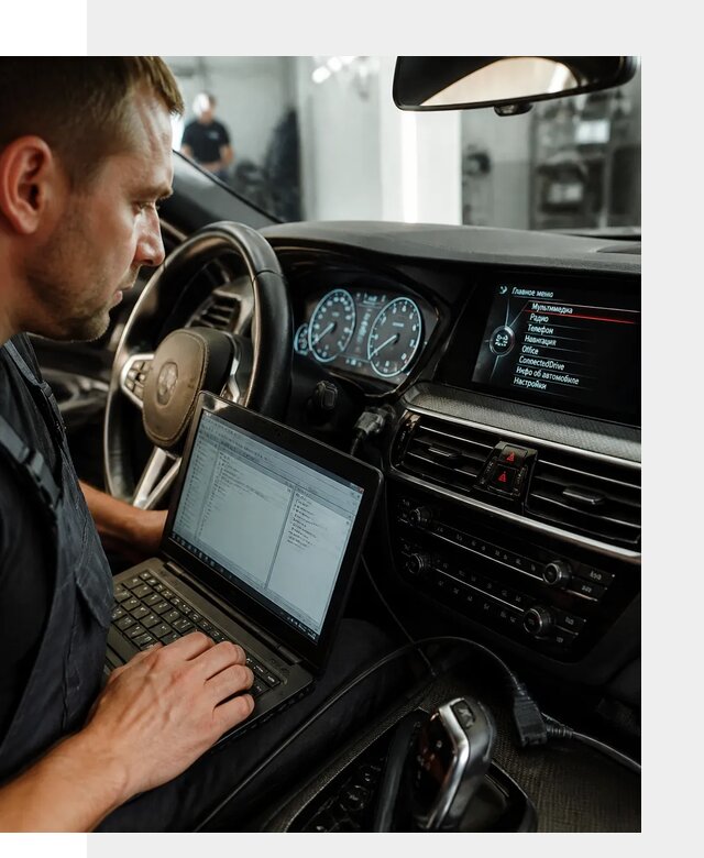 Русификация приборной панели BMW для авто в Шарыпове от компании