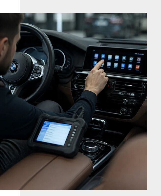 Установка приложений и мультимедиа сервисов BMW в Шарыпове