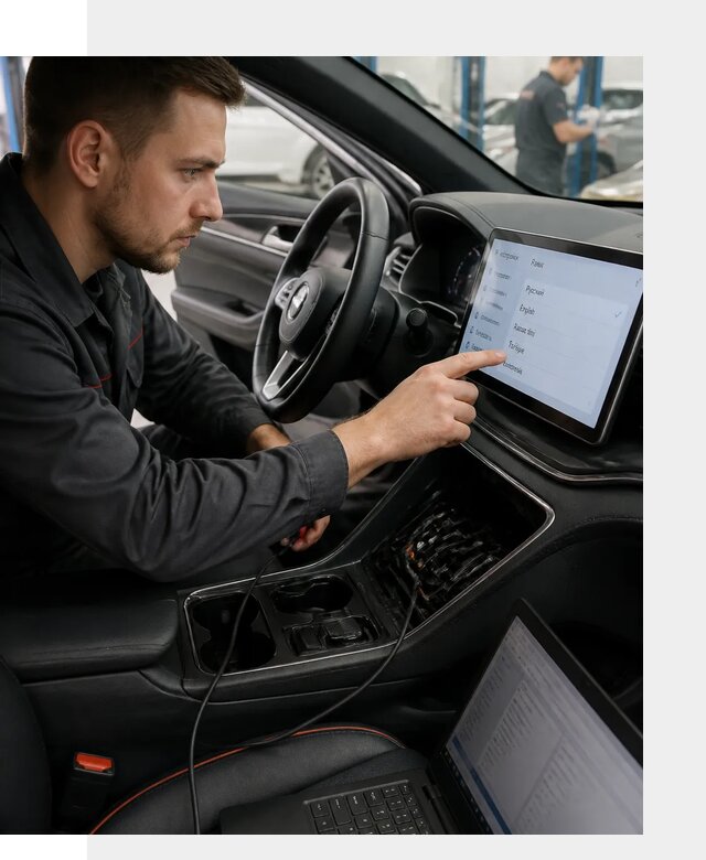 Профессиональная русификация BYD SONG Plus в Шарыпове