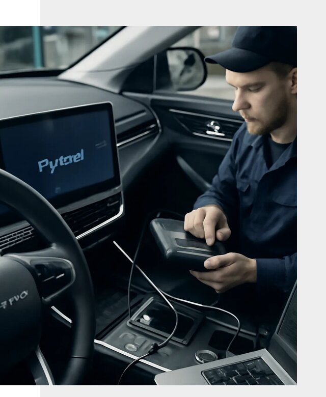 Русификация автомобилей Jetour с адаптацией меню в Шарыпове