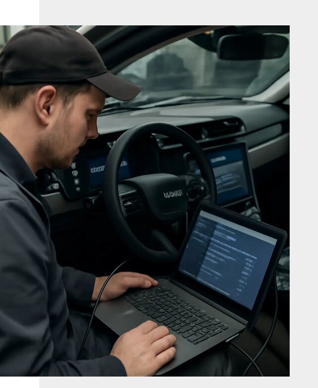 Профессиональная русификация автомобилей Lynk Co в Шарыпове