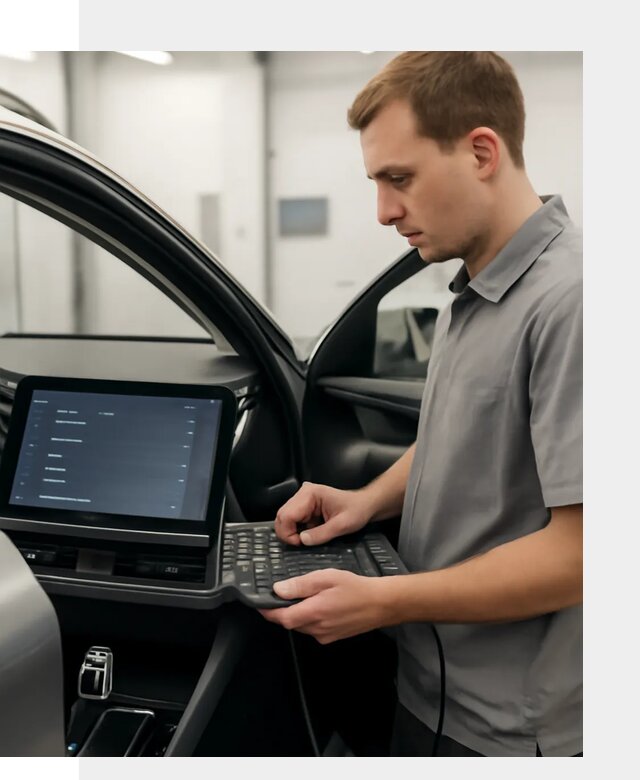 Русификация мультимедиа автомобилей Lynk Co в Шарыпове