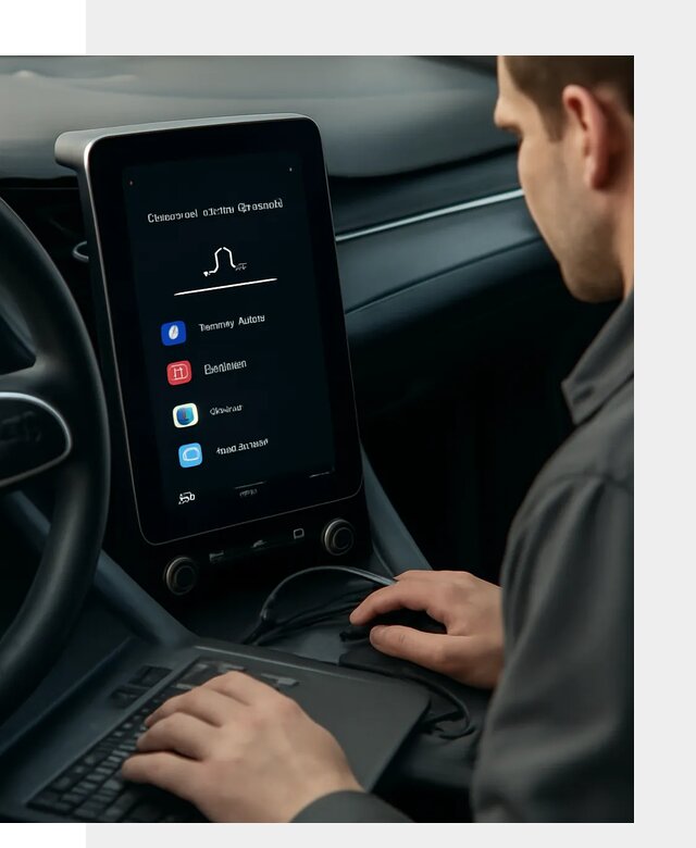 Установка приложений Lynk Co на автомобиль в Шарыпове
