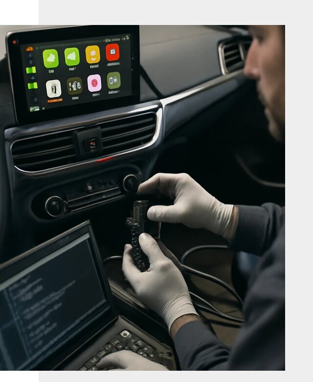 Активация Apple CarPlay в Шарыпове для штатной мультимедиа