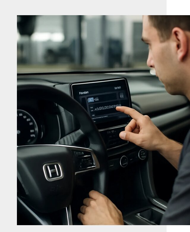 Русификация панели приборов Honda в Шарыпове по цене 5053 ФастМобиль-Шрп