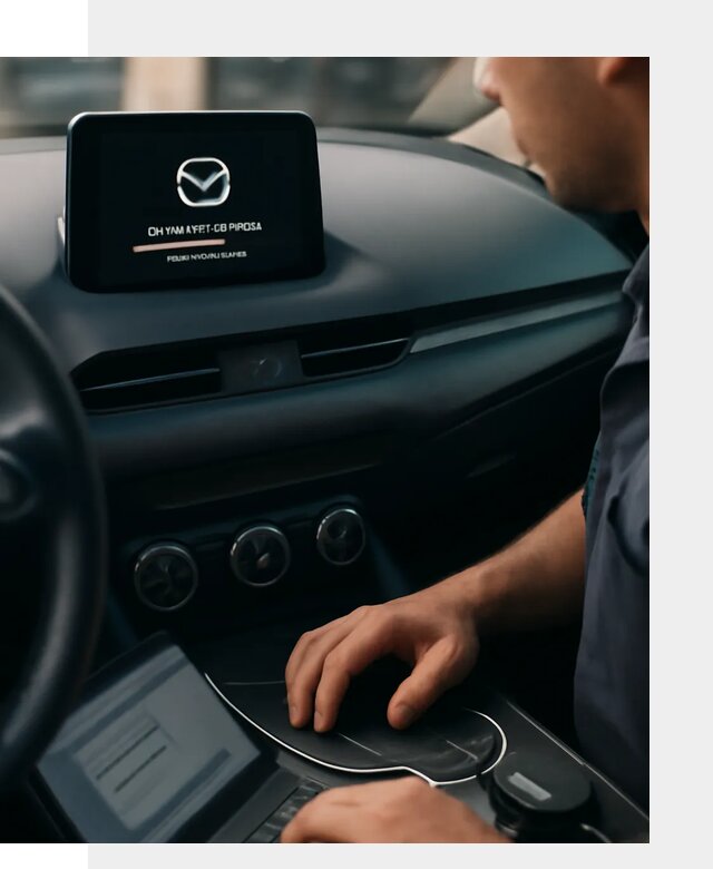 Установка приложений Mazda на мультимедийную систему в Шарыпове